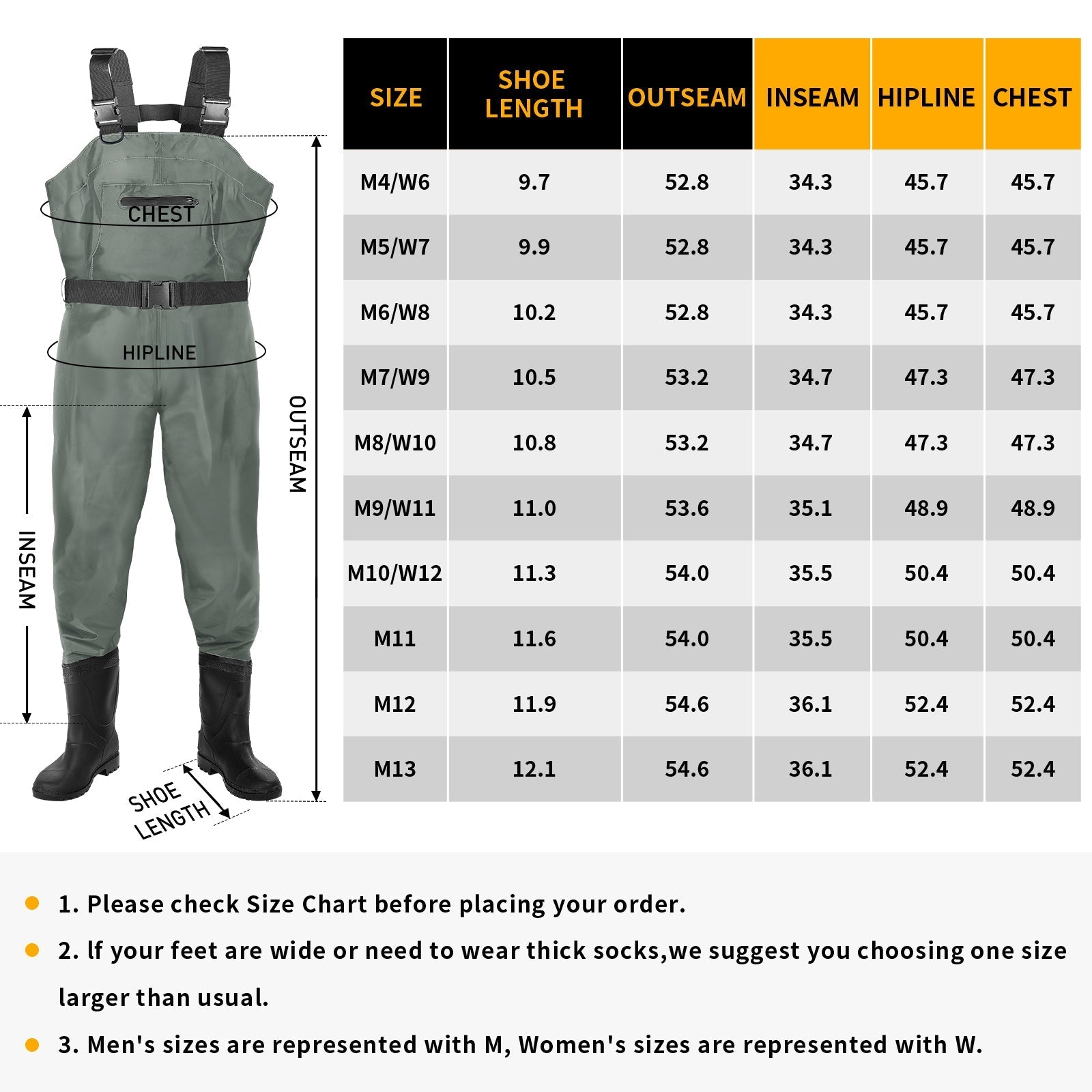 DikaSun Lightweight Fishing Waders