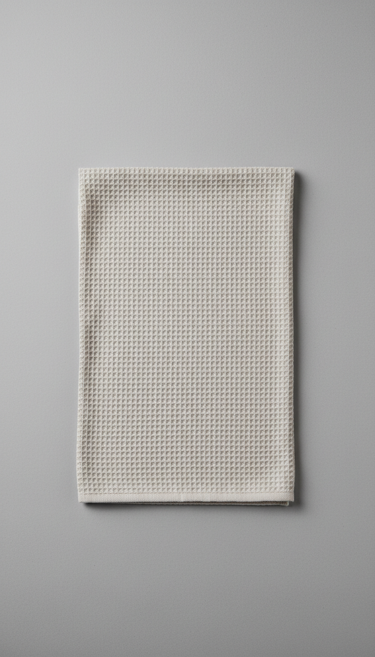Cotton Waffle Bath Towel