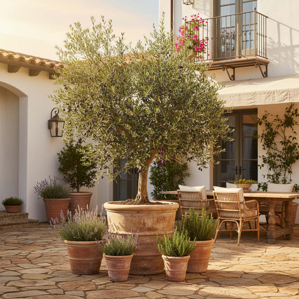 Olive Tree Courtyard